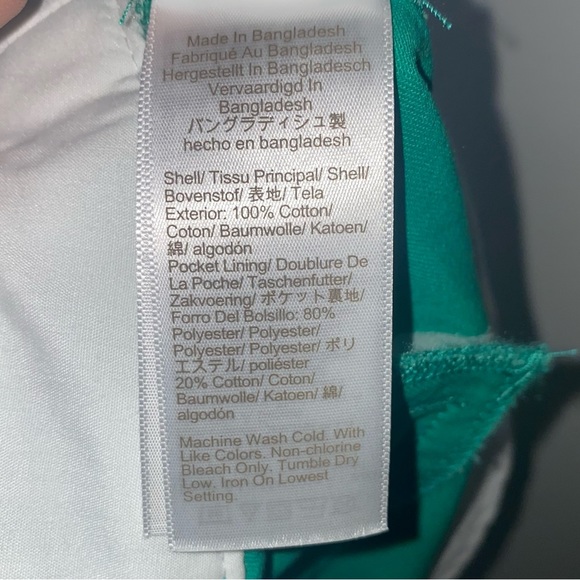 J. Crew NWT 7” chino short size 2 green - Picture 11 of 12